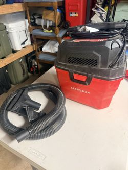 Craftsman 3-Gallon Shop Vacuum with Accessories Included