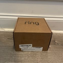 New Reburbished in Box Ring Video Doorbell 2020 - 1080p HD video Silver - Battery or Hard Wired