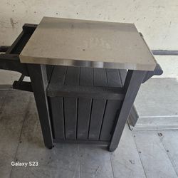 Mesa Auxiliar De Patio 