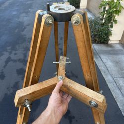 Vintage Wooden Telescope Tripod