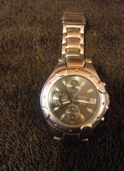 Fossil blue men's watch
