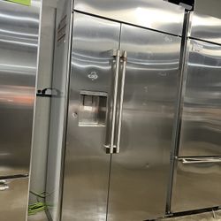 GE MONOGRAM BUILT IN REFRIGERATOR 42 WIDE 