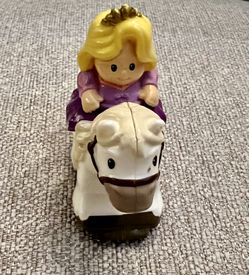 Fisher Price Little People Klip Klop Disney's Rapunzel and Maximus See photos for paint condition. Combine shipping with our other listed klip klop ho