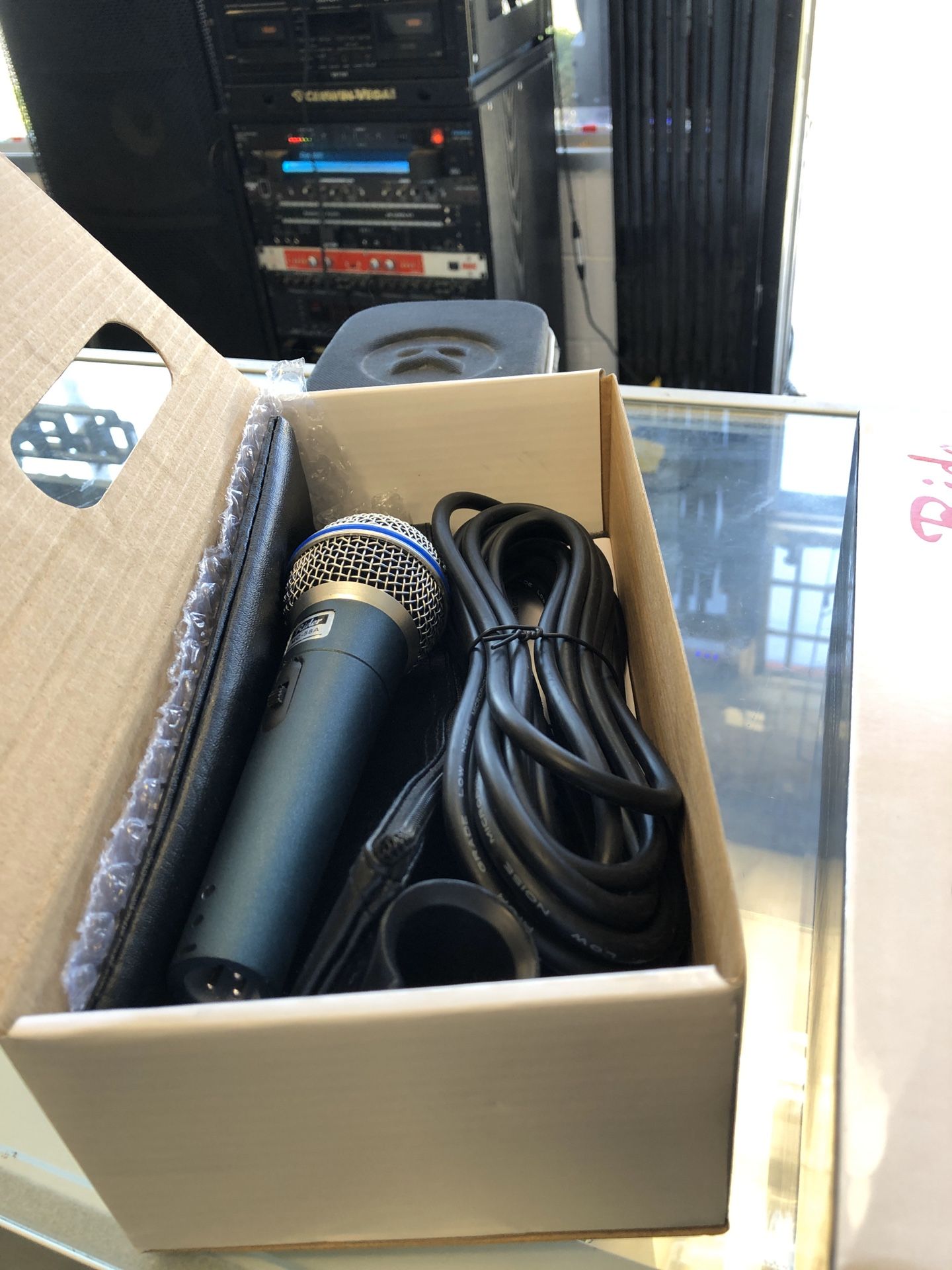 New MC-58A Rider microphone wired