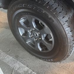 OEM Bronco Wheels And tires