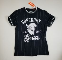 Superdry spartans baseball tee black