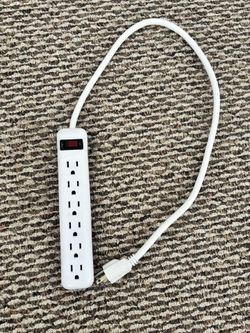 Power Strip with 6 Outlets
