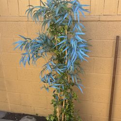 Tall Artificial Tree With Pot.