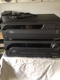 Jbl Home Theatre Receiver And Jbl Five disc Cd Player