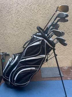 Complete golf club (made in japan //Daiwa irons And Assorted Wood)with odyssey putter and golf bag