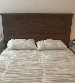 Queen Wood Headboard