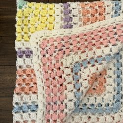 Hand Crochet Baby Blanket