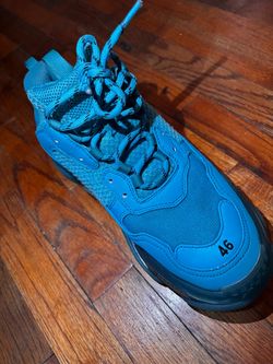 Teal Blue High-Top Sneaker Size 46
