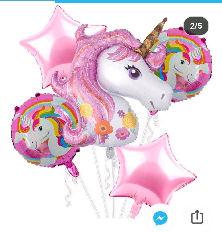 My 🦄 party balloons