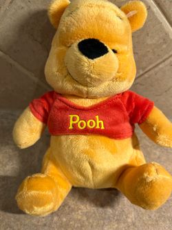 Disney Winnie the Pooh Very Soft Plush with Red Shirt