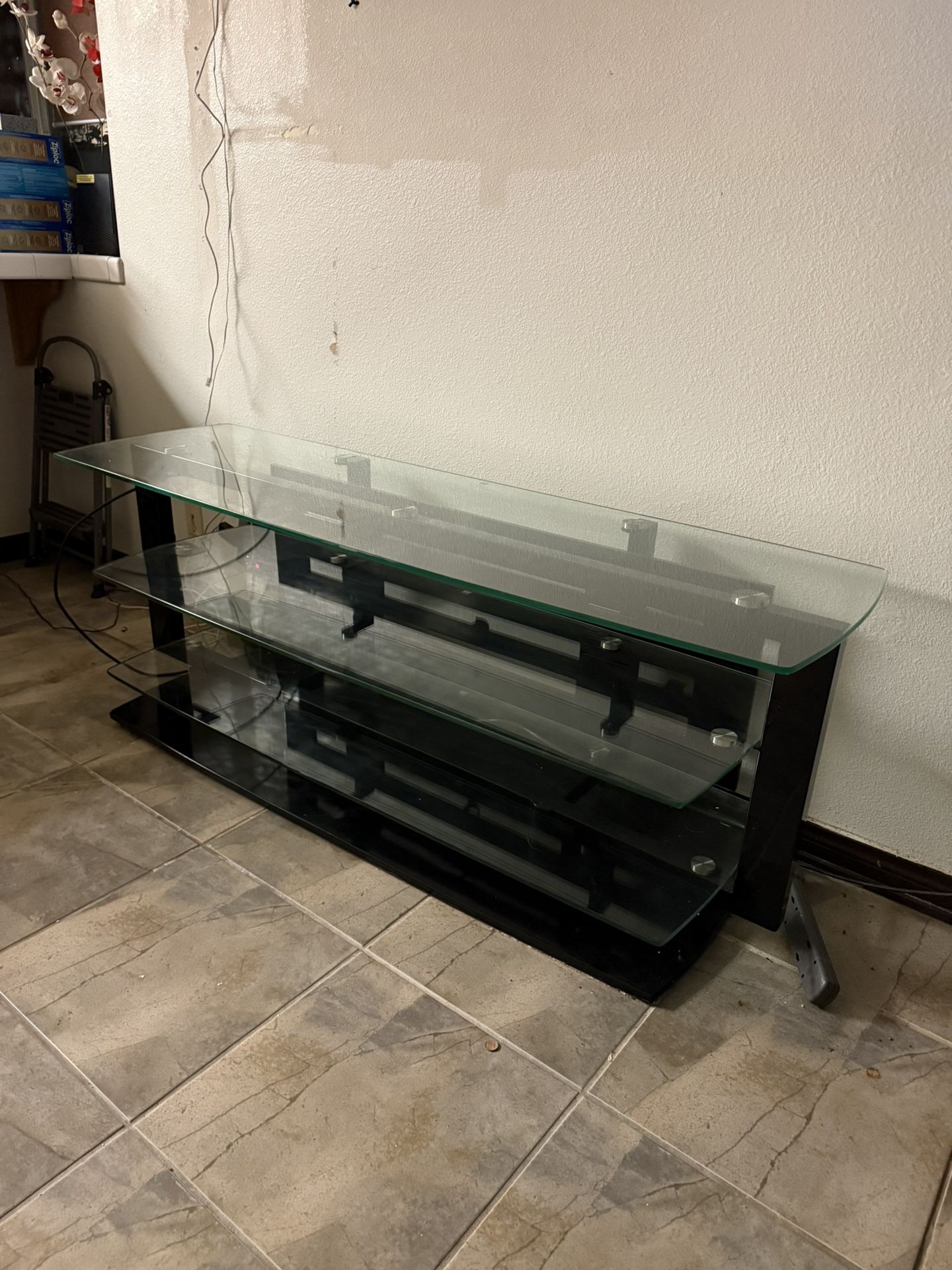 Glass Tv Stand