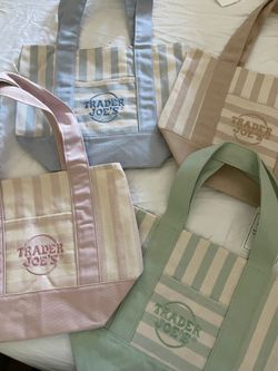 Original Trader Joe’s Striped Mini Totes