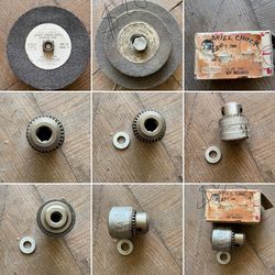 Assorted Blades And Grinders For Saw