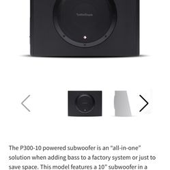 Rockford Fostgate P300-10 