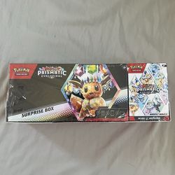Pokemon Prismatic Evolutions Bundle and Surprise Box