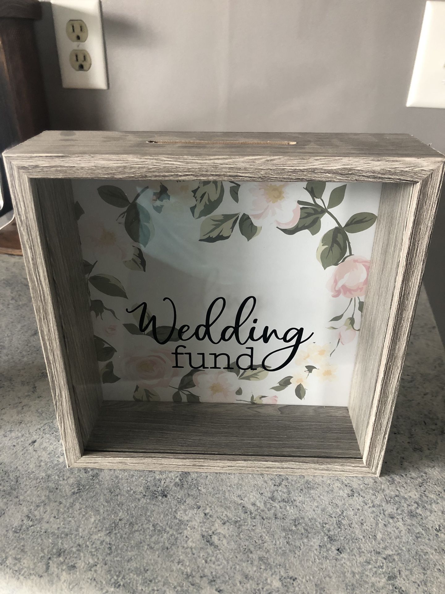 Wedding Fund Savings Box