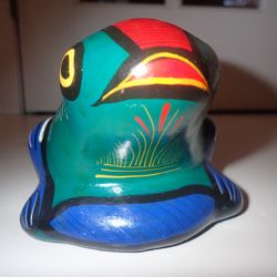 Frog Hand Painted 