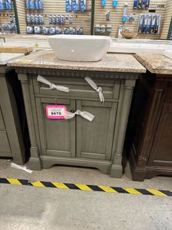 SALE 30" VANITY FLORENCE ANTIQUE