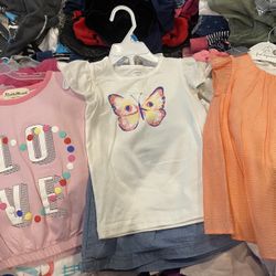 3 sets of 2T and 24 month sets. 