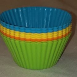 8-Piece Cupcake Silicone Baking Cups
