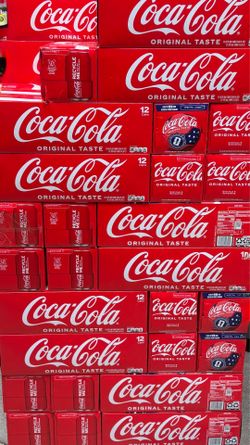 Coke packs for sale $8 each one
