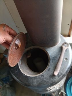 Potbelly pig stove cast iron