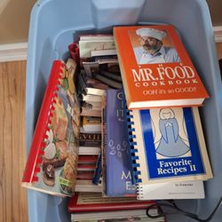 Cookbooks, All Kinds.large Amount