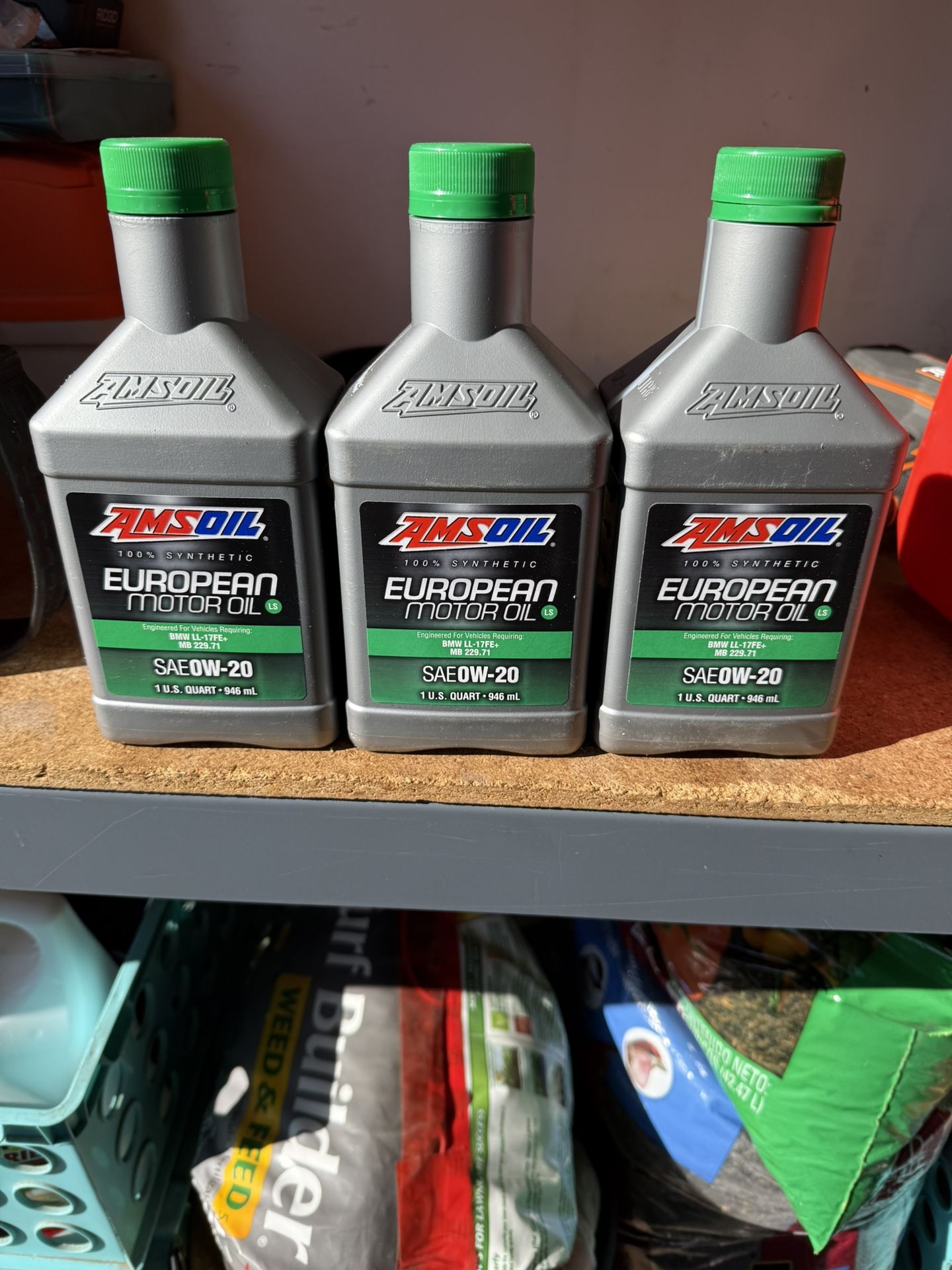 Amsoil 0w-20 European oil