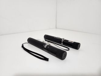 2pcs 303 USB Green Focus L. Pointer Pen