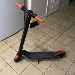 Electric Scooter 9bot Black With Red Trim 