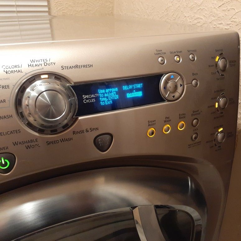 GE Profile Front Loading Washer And Dryer