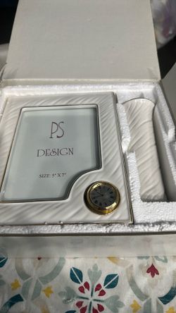 New ceramic fram, vase, clock