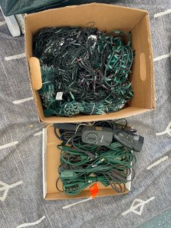 Outdoor String Lights & Extension Cords