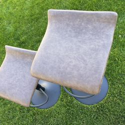 Adjustable Bar Stool For The Kitchen Counter, Set Of 2
