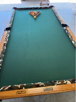 8ft Olhausen pool table