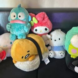 Sanrio Plushies