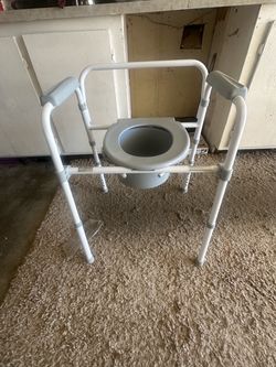 Adjustable Bedside Commode – $15 OBO