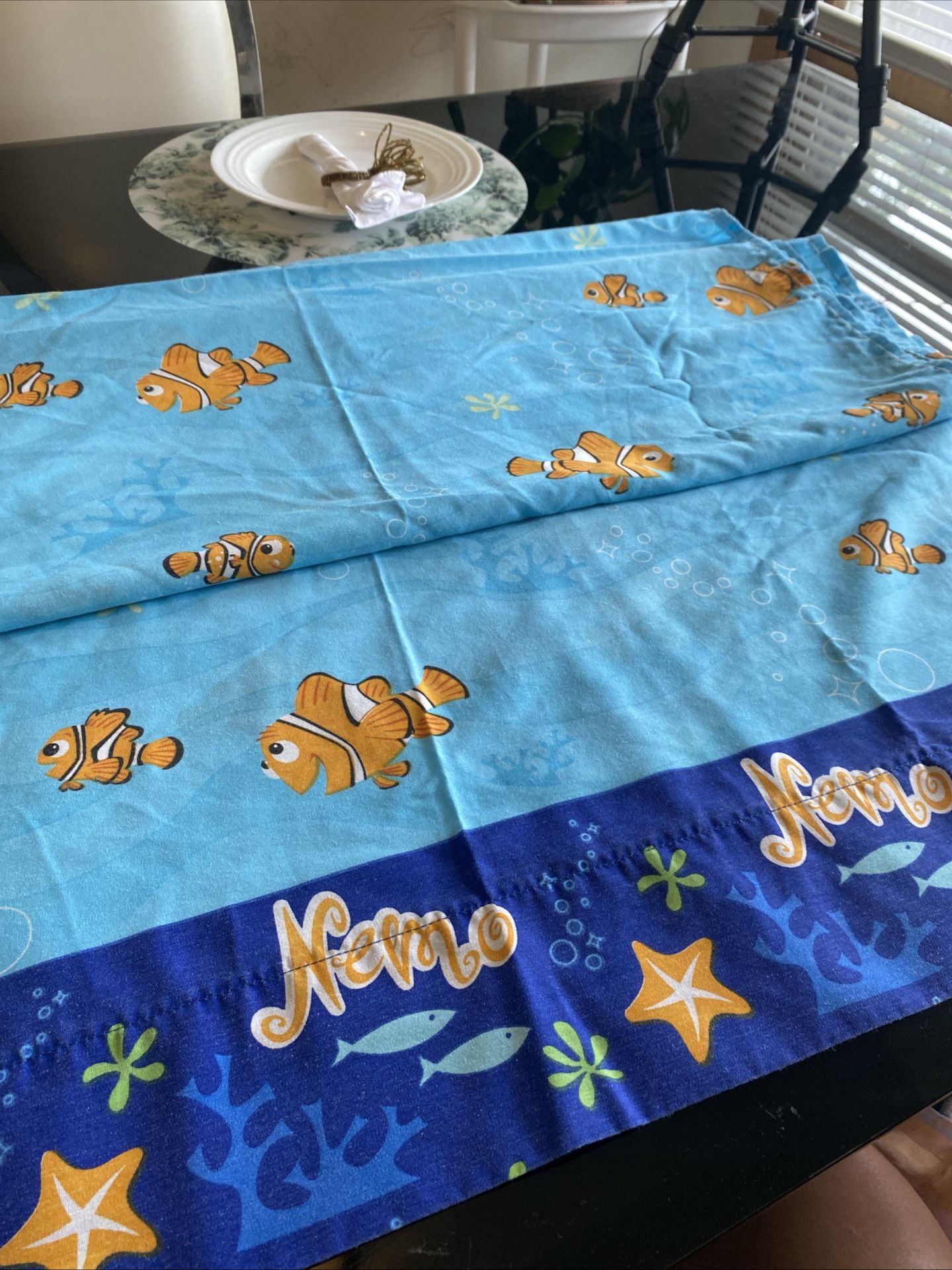 Nemo Vintage Y2K Twin Flat Sheet