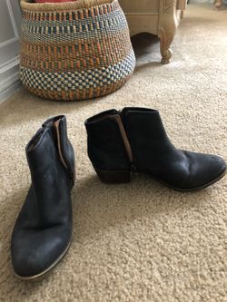 Lucky brand black booties