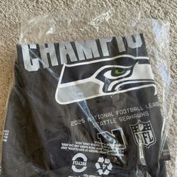 Nike Seattle Seahawks NFC Champions Roster Tee Size Large