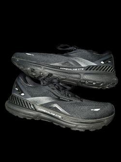 Size 9.5 Brooks Adrenaline GTS 23 Black Ebony 110391-1D-020 Sneakers