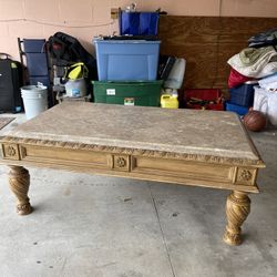 3 Mármol Table Set ( 1 Coffee Table 2 End Table)