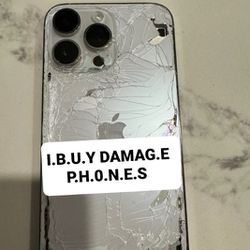 Apple IPhone 14 Pro Max 512gb Crack Damage Unlocked *Read Description*