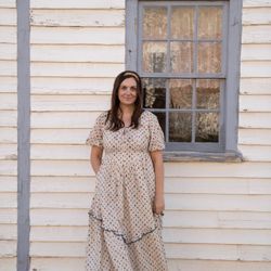 Little Cottonwood Dress Wisteria 