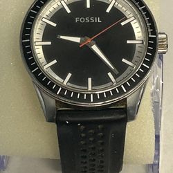 Fossil Men’s Diver Style Watch Silicone Strap 